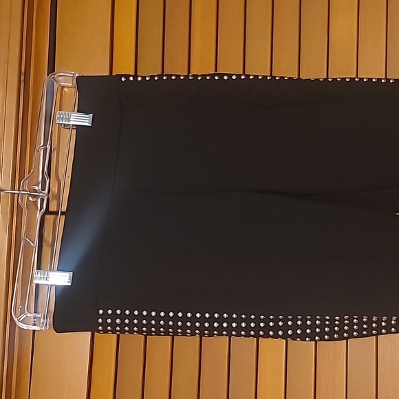 Bar III Pants - BAR 111 STUDDED BLACK PANTS